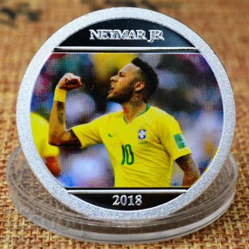 Coin Neymar Brazil, Barcelona, PSG, Al Khalil, Football