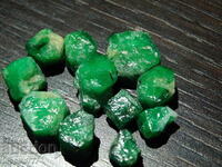 natural emerald beryl on matrix unique lot 73.10 carats