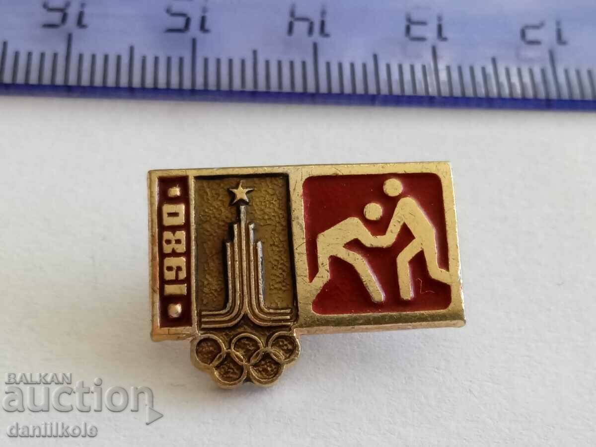 *$*Y*$* BADGE COLLECTION - OLYMPICS MOSCOW 1980 *$*Y*$* - 5