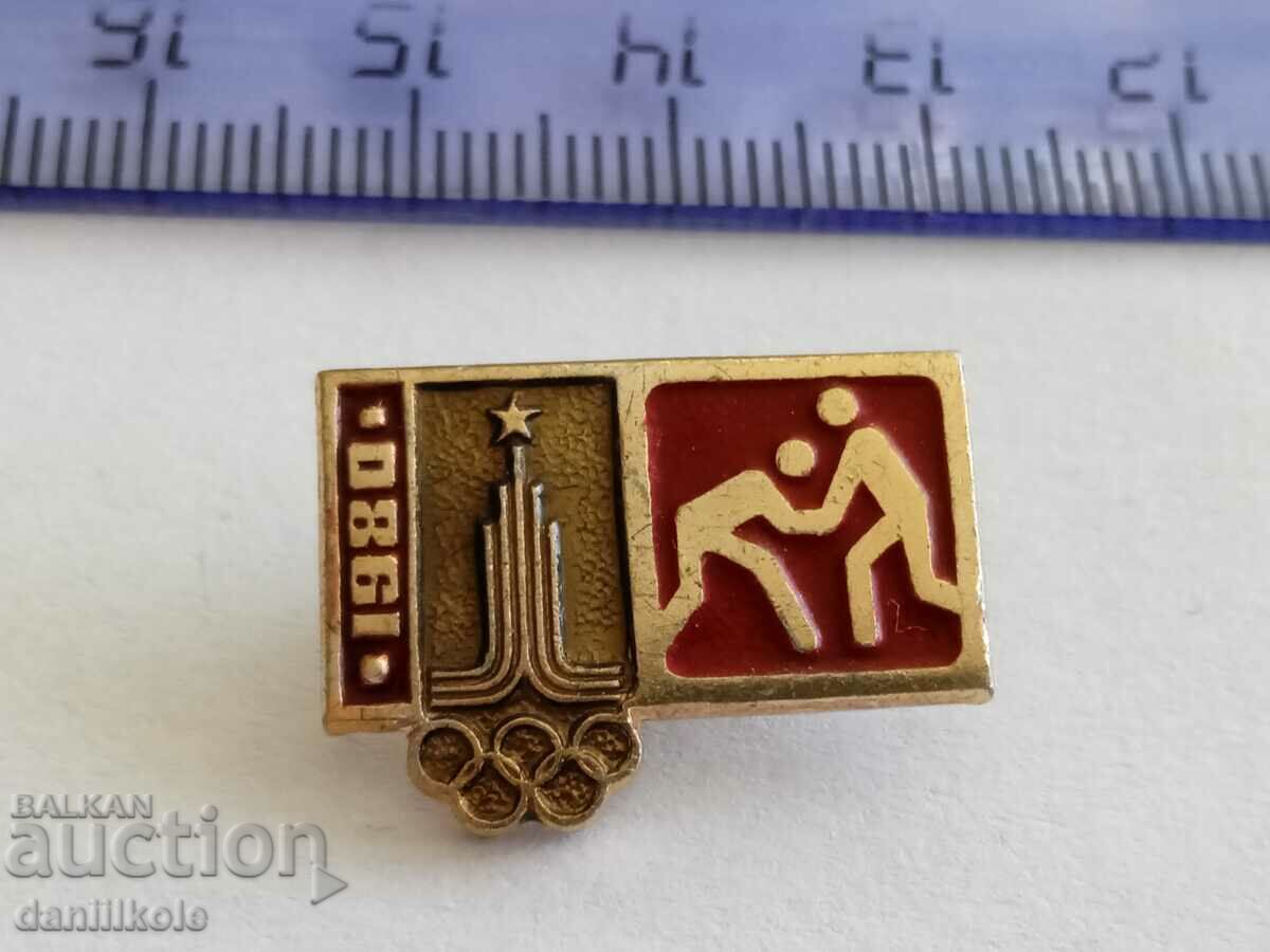 *$*Y*$* BADGE COLLECTION - OLYMPICS MOSCOW 1980 *$*Y*$* - 6