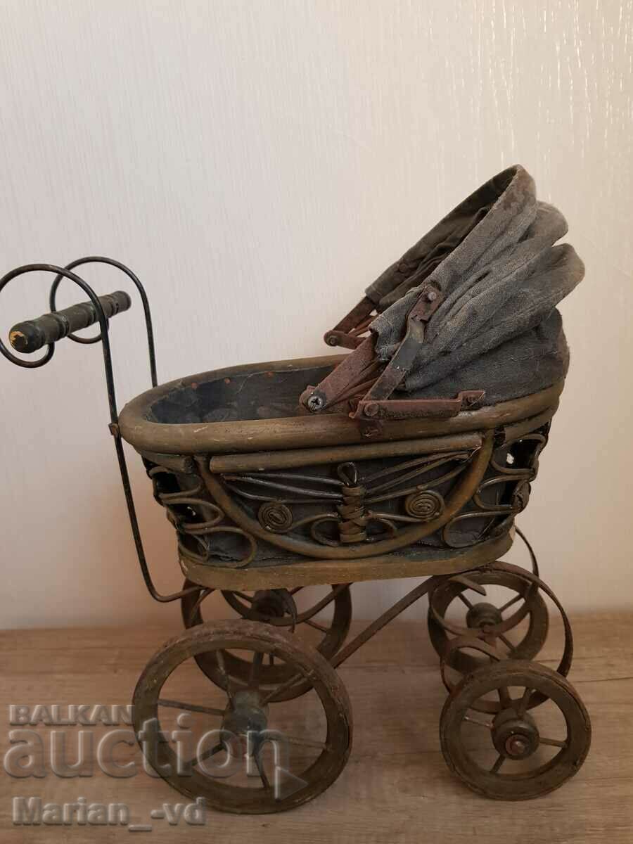 Ретро бебешка количка за кукли - 5 Ретро бебешка количка за кукли - 5