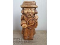 Old wooden figure