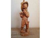 Old wooden figure