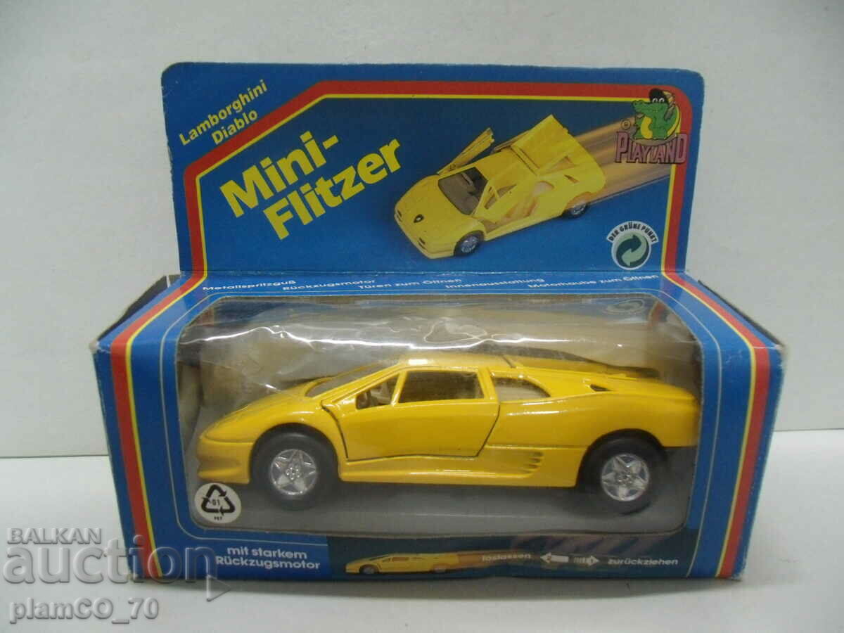 №*7310 стар макет автомобил Lamborghini Diablo- Mini Flitzer