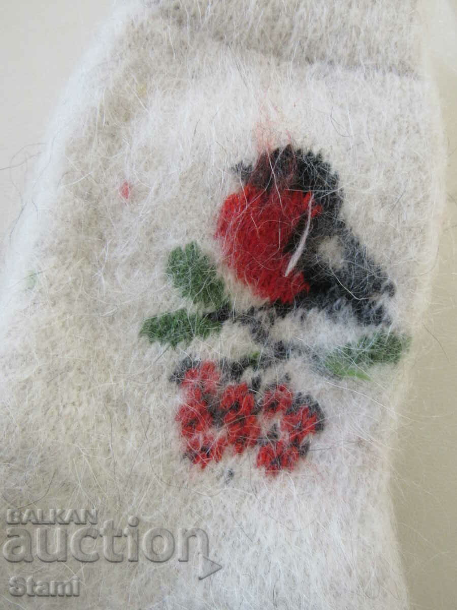 Auction  Knitted socks from Voronezh goat yarn, Russia, 40-42