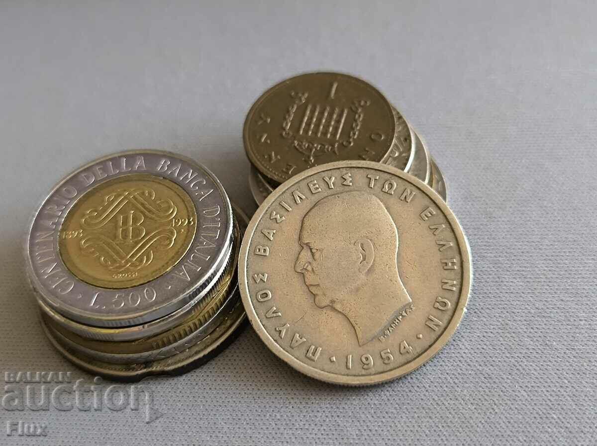Coin - Greece - 5 drachmas | 1954 with price 3.85 BGN | € 1.97 Coin - Greece - 5 drachmas | 1954 with price 3.85 BGN | € 1.97