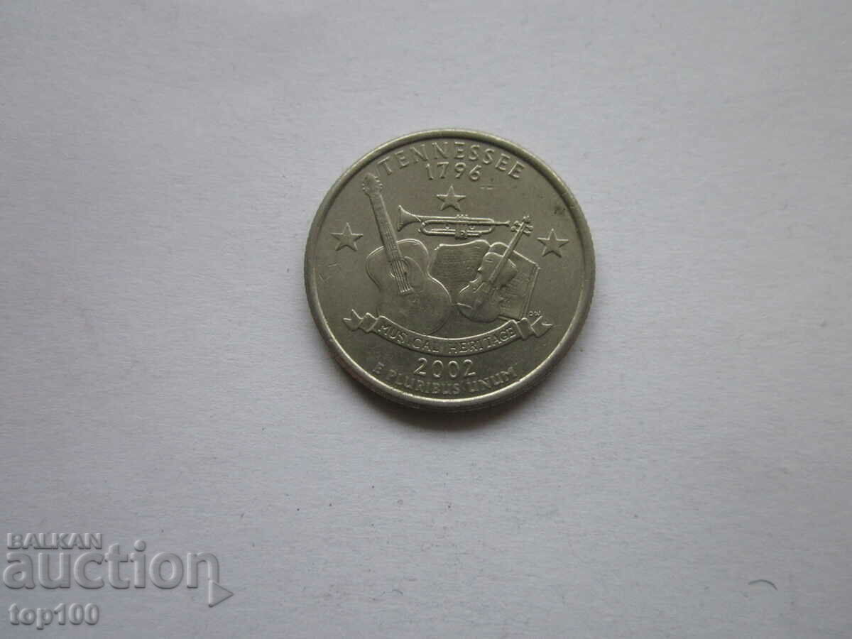 QUARTER DOLLAR 2002 BZC !!! with price 2.00 BGN | € 1.02 QUARTER DOLLAR 2002 BZC !!! with price 2.00 BGN | € 1.02