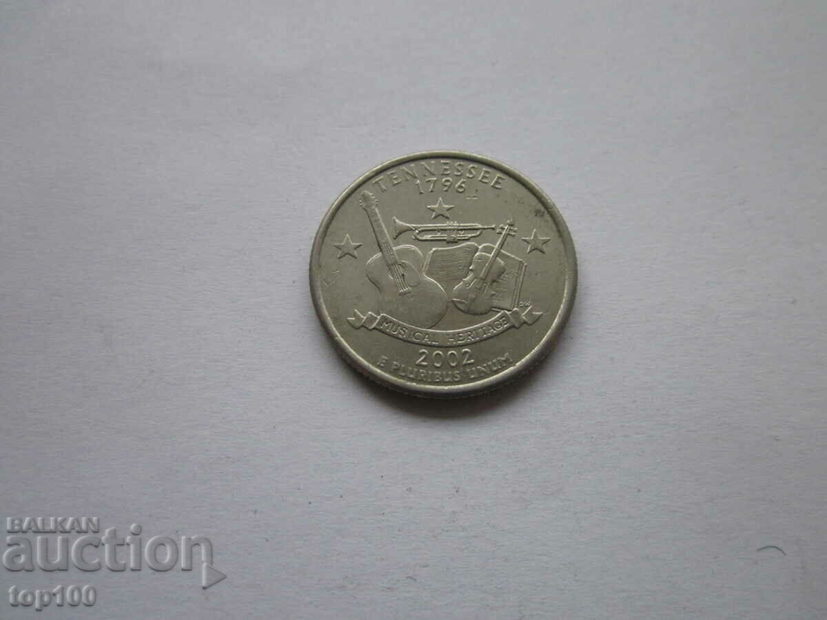 Delivery of QUARTER DOLLAR 2002 BZC !!! Delivery of QUARTER DOLLAR 2002 BZC !!!