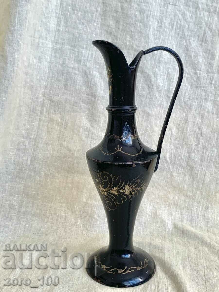 Russian brass vase