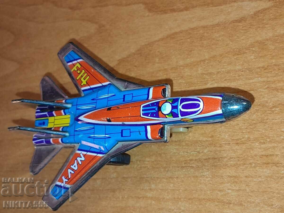 Old Japanese F-14 Navy toy plane with price 50.00 BGN | € 25.56 Old Japanese F-14 Navy toy plane with price 50.00 BGN | € 25.56