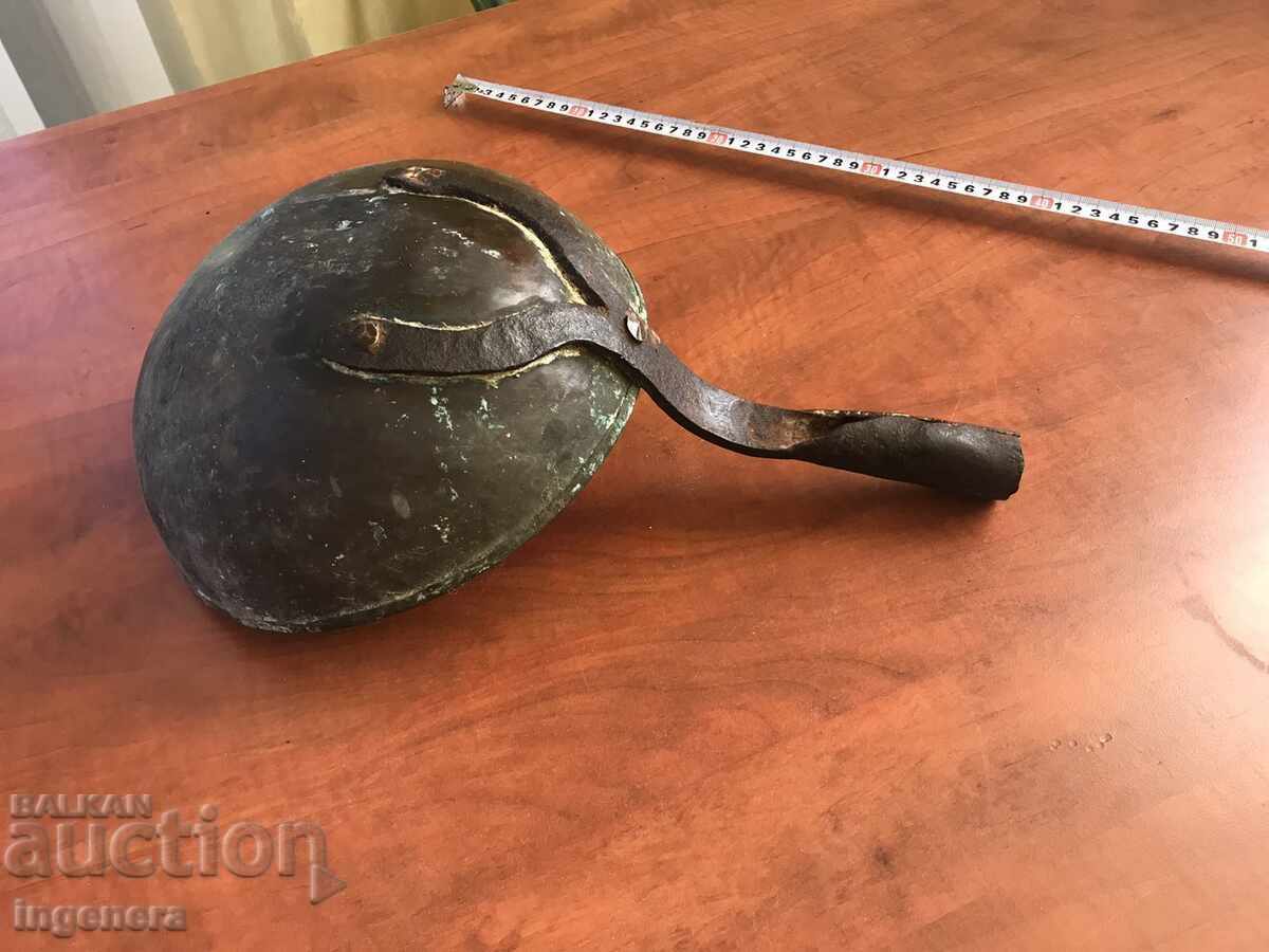 COPPER LAUNDRY COPPER SOLID CAP CAP FORGED VESSEL with price 98.00 BGN | € 50.11