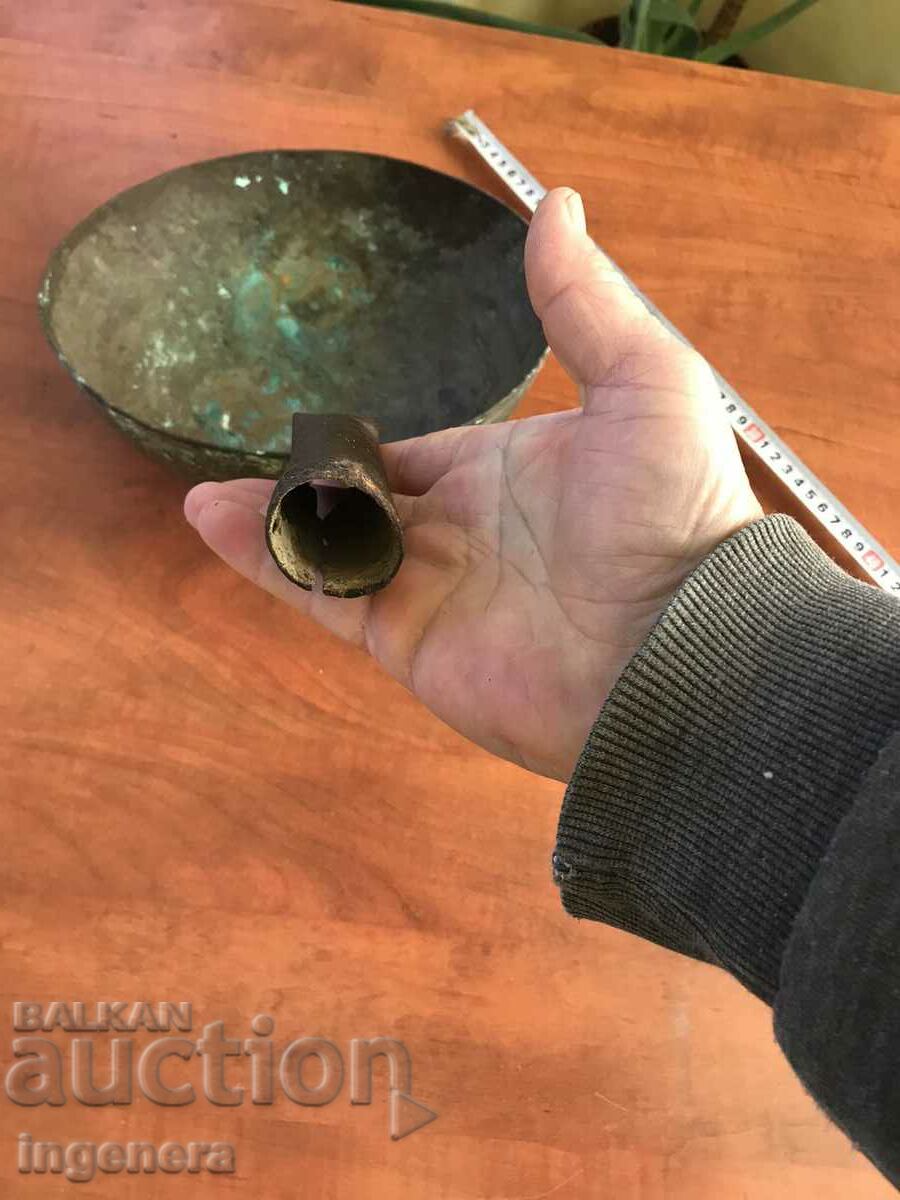 COPPER LAUNDRY COPPER SOLID CAP CAP FORGED VESSEL - 6