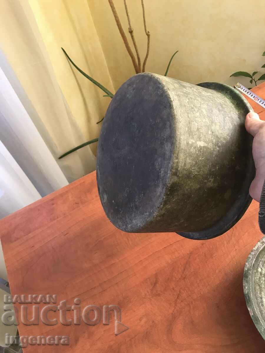 ANTIQUE DEEP AND HUGE COPPER POT POT - 7 ANTIQUE DEEP AND HUGE COPPER POT POT - 7