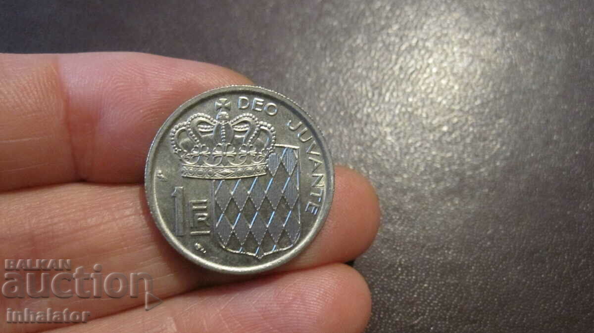 Монако 1 франк 1968 год