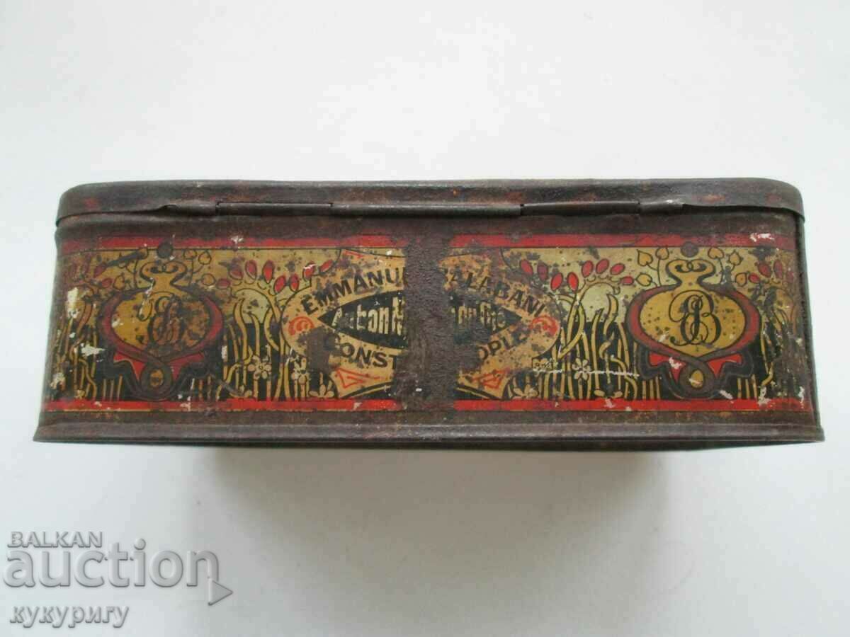 Licitație Cutie metalică turcească veche otomană