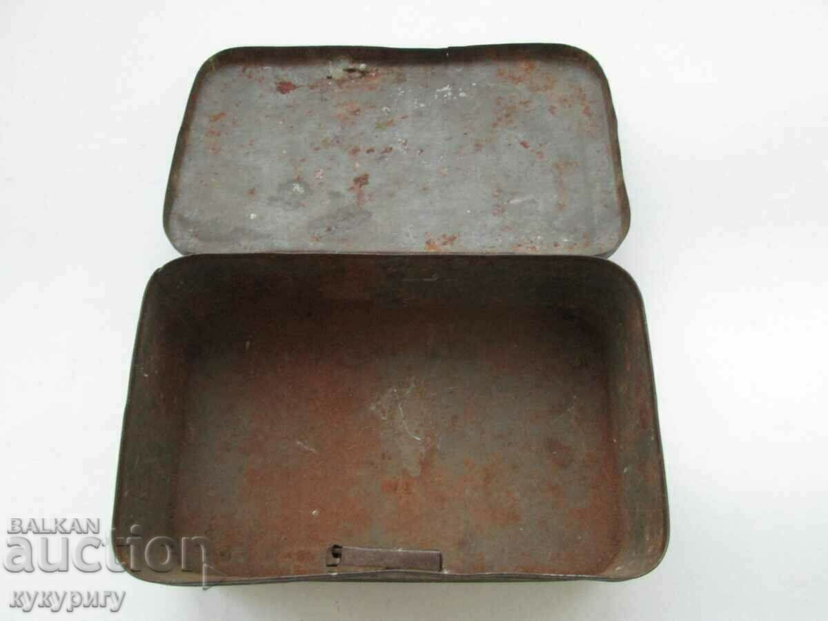 Cutie metalică turcească veche otomană - 6