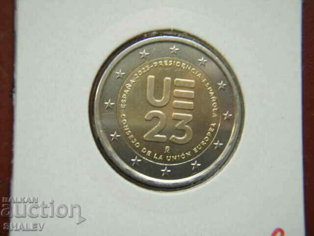 Delivery of 2 Euro 2023 Spain "EU 2023" /Spain/ (2) - Unc (2 euros)