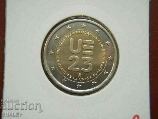 Auction  2 Euro 2023 Spain "EU 2023" /Spain/ (2) - Unc (2 euros)