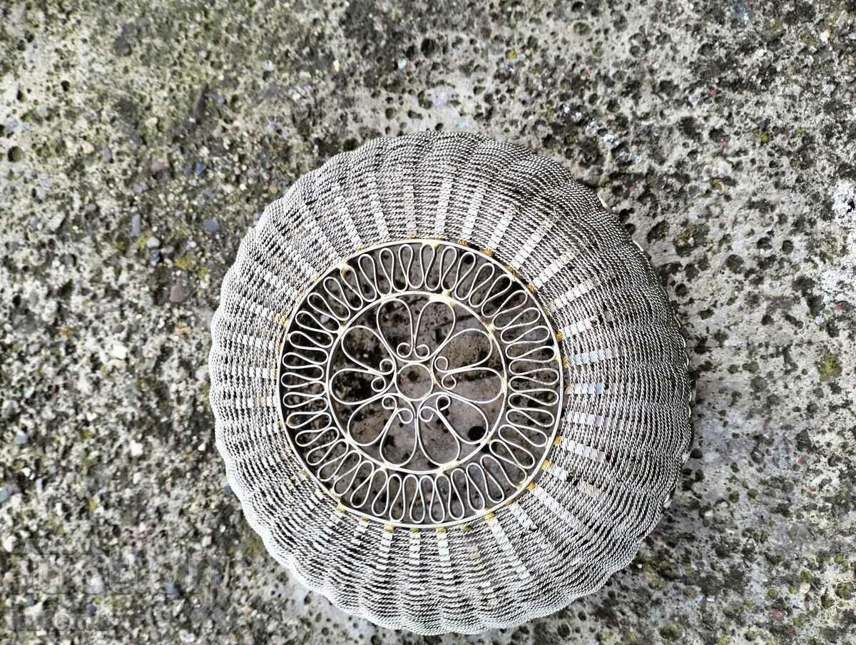 Bronze filigree candy bowl - 5