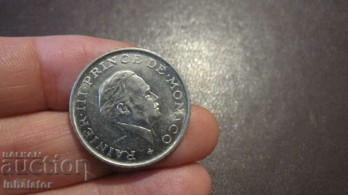 Монако 2 франка 1979 год