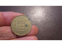 Монако 1950 год 20 франка