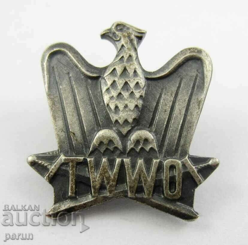 Auction POLISH PEOPLE'S ARMY - LOT OF TWO BADGES Auction POLISH PEOPLE'S ARMY - LOT OF TWO BADGES