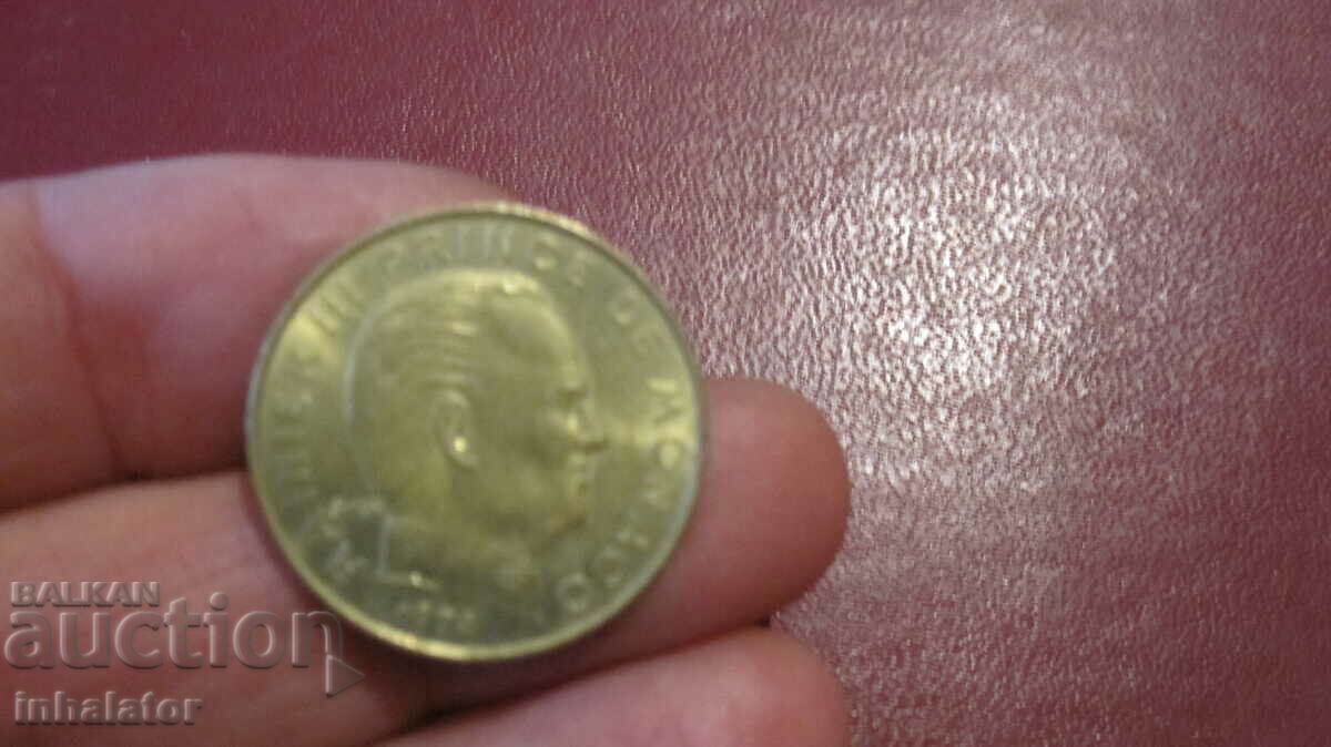 20 centimes Monaco 1974