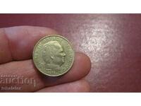 10 centimes Monaco 1979