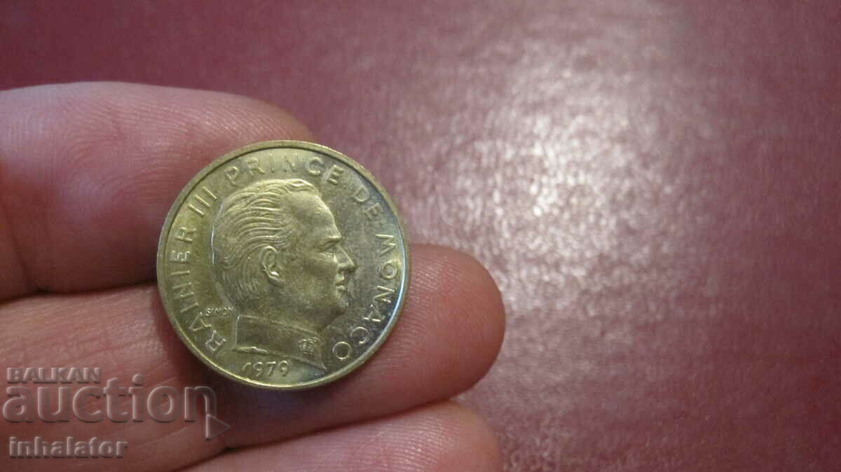 10 centimes Monaco 1979