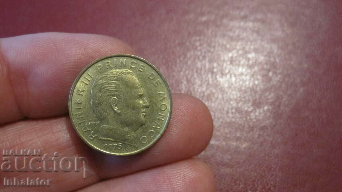 10 cenți Monaco 1975