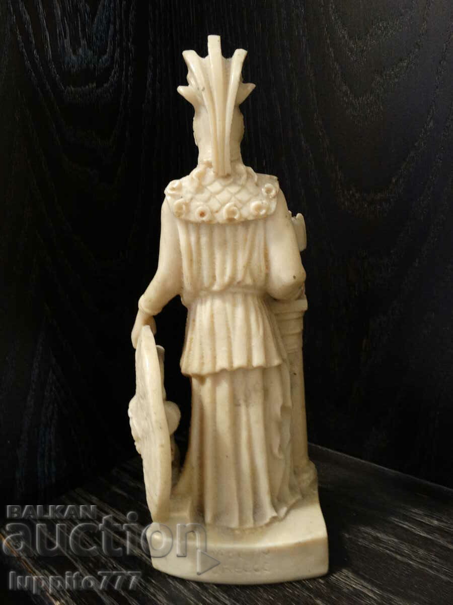 Delivery of Sculpture statuette stylized ancient Athena/Minerva Delivery of Sculpture statuette stylized ancient Athena/Minerva