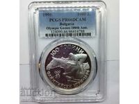 България 1000 лева 1995 UNC PROOF PCGS PR66DCAM сребро