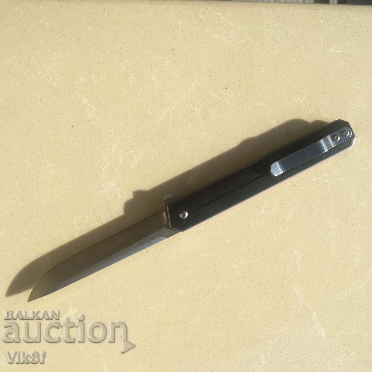 Πτυσσόμενο μαχαίρι D2 - 95x210 mm