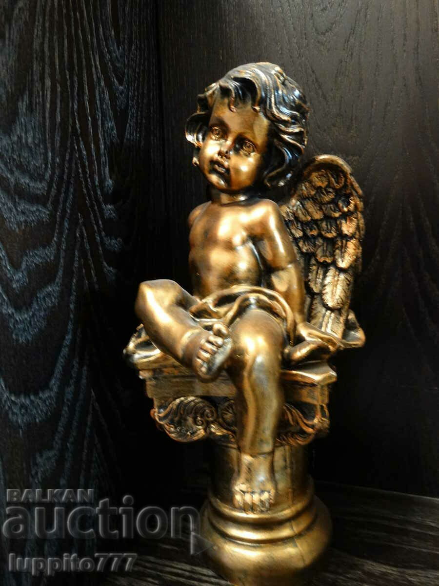 Auction Sculpture statuette stylized ANGEL Auction Sculpture statuette stylized ANGEL