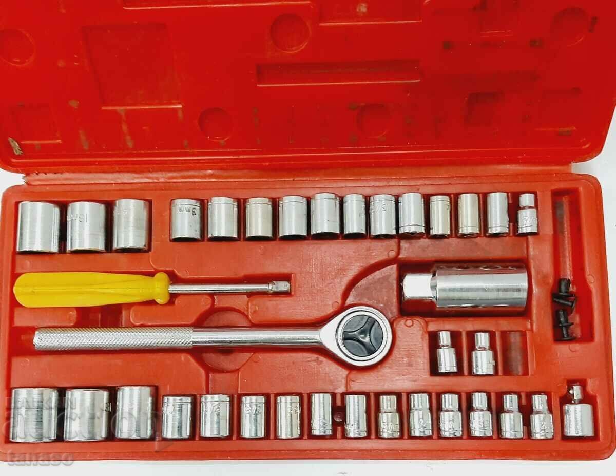 Gedore σετ 36 μερών (7,6) με τιμή 65.00 BGN | € 33.23 Gedore σετ 36 μερών (7,6) με τιμή 65.00 BGN | € 33.23