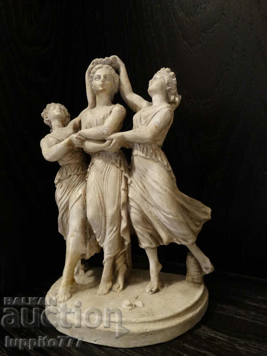 Γλυπτό αγαλματίδιο στυλιζαρισμένο αντίκες αντίκες Χαρίθη με τιμή 175.00 BGN | € 89.48 Γλυπτό αγαλματίδιο στυλιζαρισμένο αντίκες αντίκες Χαρίθη με τιμή 175.00 BGN | € 89.48