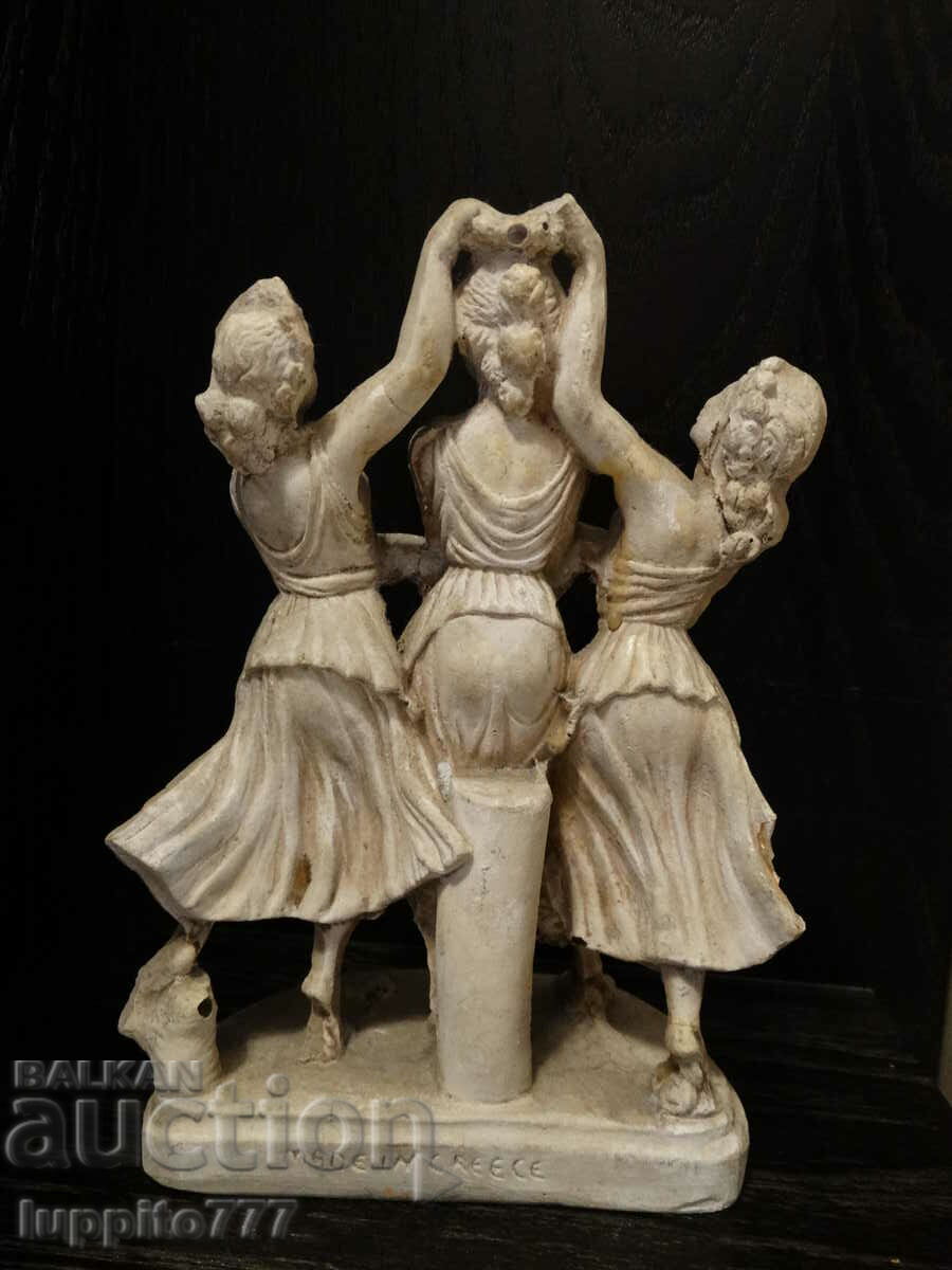 Γλυπτό αγαλματίδιο στυλιζαρισμένο αντίκες αντίκες Χαρίθη - 5 Γλυπτό αγαλματίδιο στυλιζαρισμένο αντίκες αντίκες Χαρίθη - 5