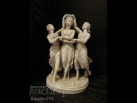 Скулптура статуетка  стилизирана антична реплика Харити