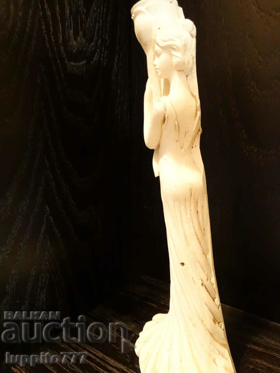 Auction Sculpture statuette stylized female figure Auction Sculpture statuette stylized female figure