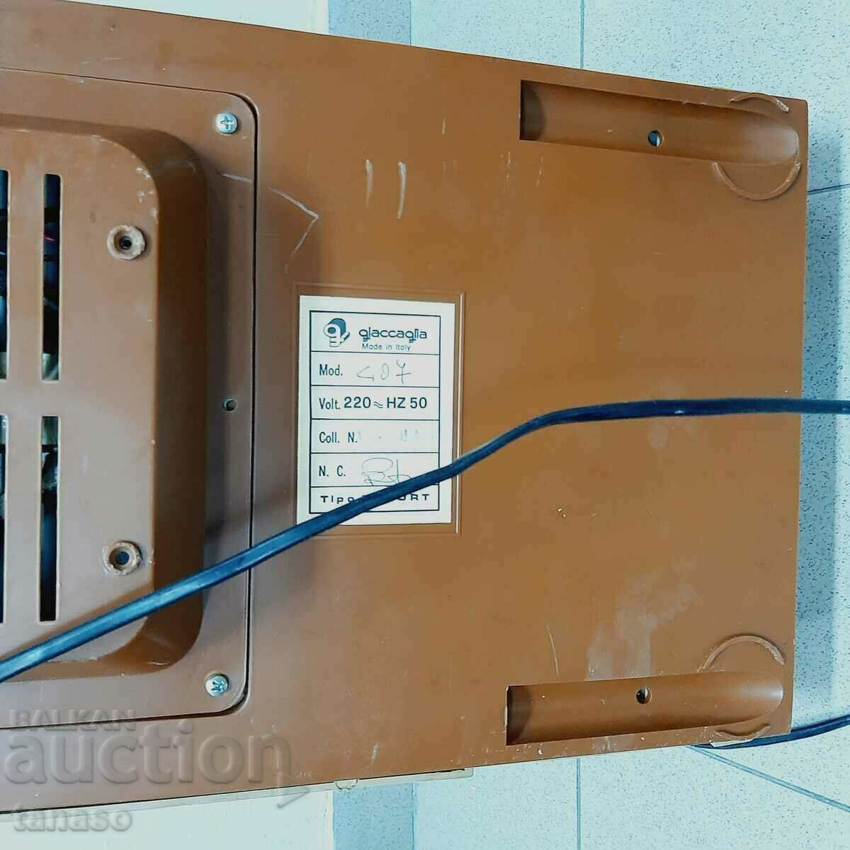 Delivery of Old Italian Ionic Giaccaglia 407(7.1) Delivery of Old Italian Ionic Giaccaglia 407(7.1)