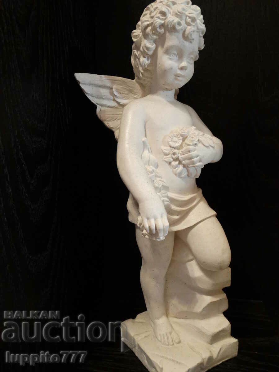Auction  Sculpture statuette stylized figure of ANGEL