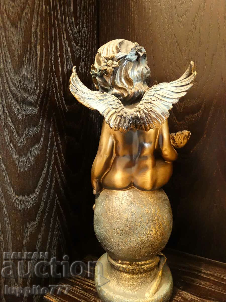 Auction Sculpture statuette stylized figure of ANGEL Auction Sculpture statuette stylized figure of ANGEL