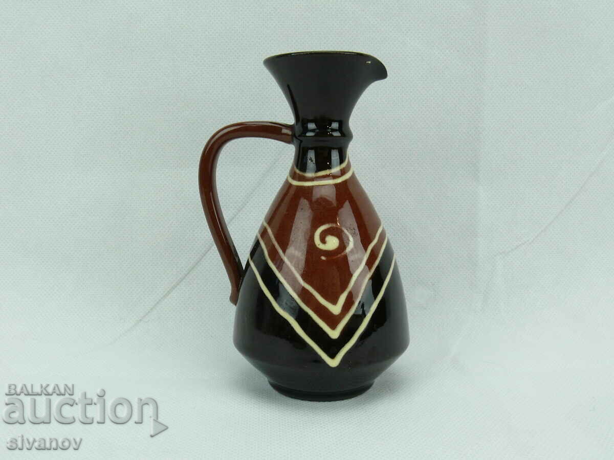Аукцион Интересна стара керамична каничка #2209 Аукцион Интересна стара керамична каничка #2209