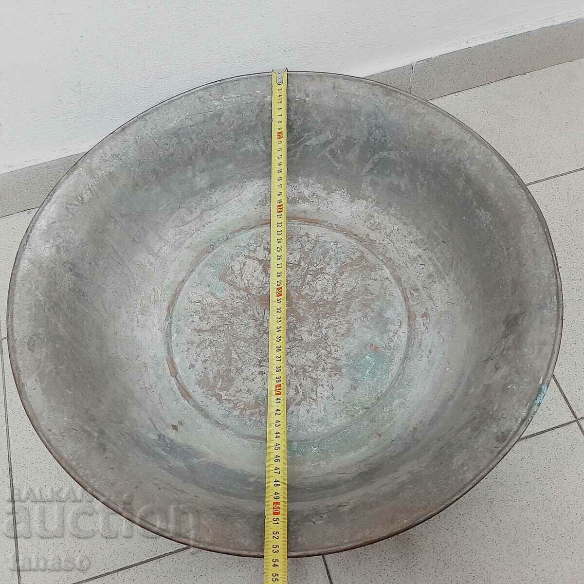 Old copper basin, copper, vessel, trough(9.3) - 5 Old copper basin, copper, vessel, trough(9.3) - 5