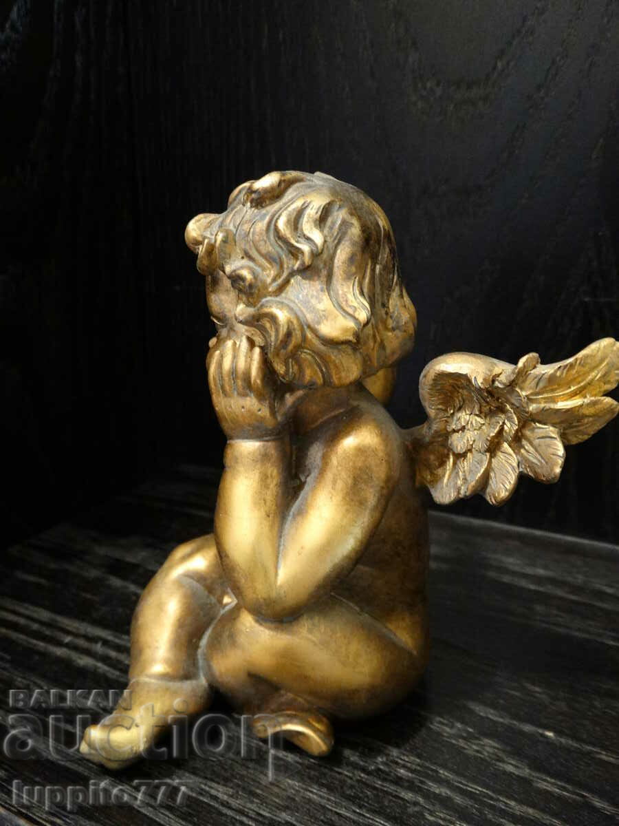 Auction Sculpture statuette stylized figure of ANGEL Auction Sculpture statuette stylized figure of ANGEL