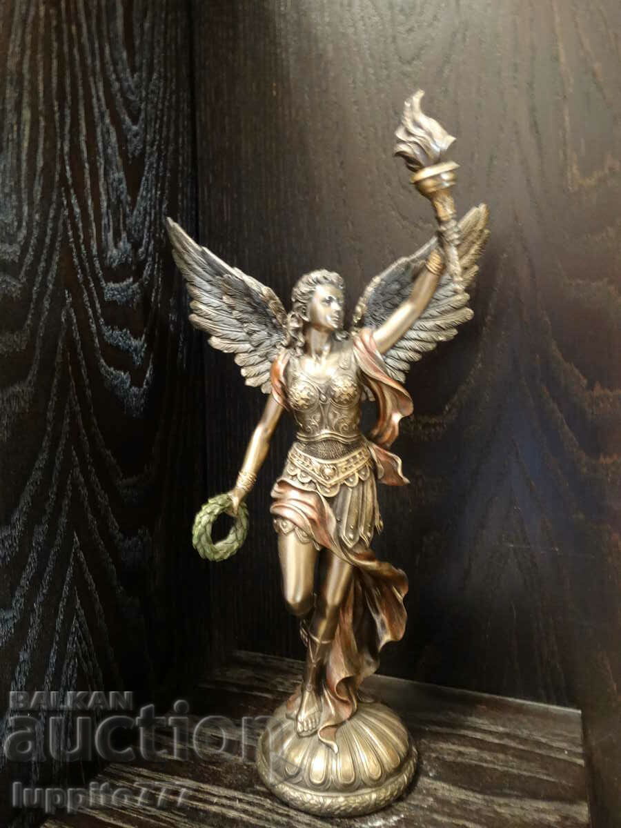 Sculpture statuette stylized figure of a goddess