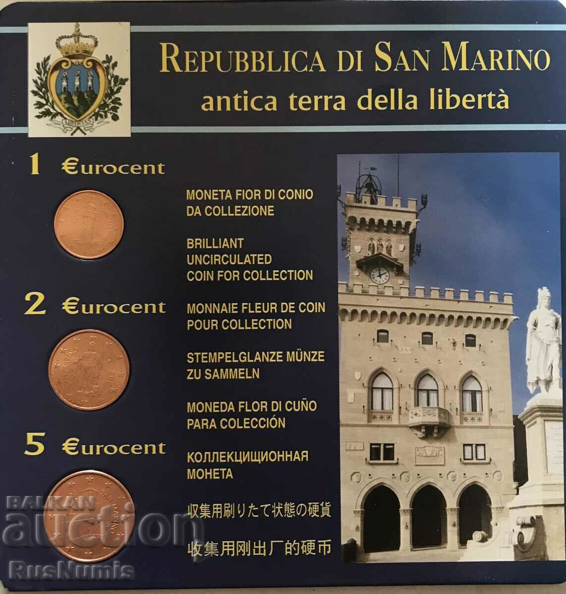 San Marino. Set de colecție 2004