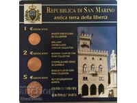 San Marino. Set de colecție 2004