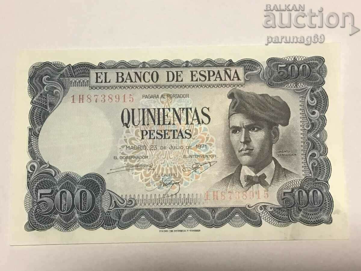 Spania 500 pesetas 1971