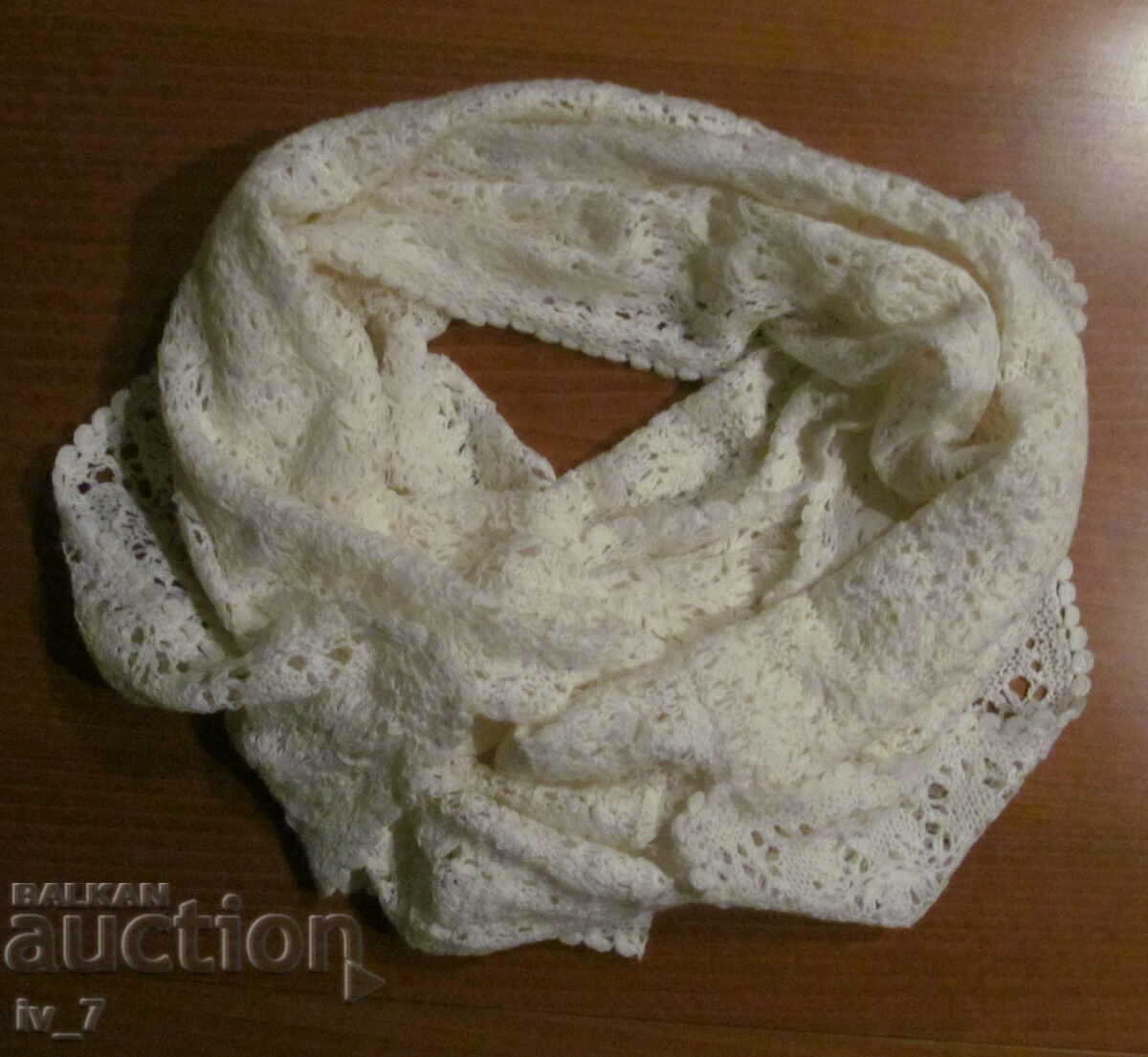Delivery of Hand crocheted scarf Delivery of Hand crocheted scarf